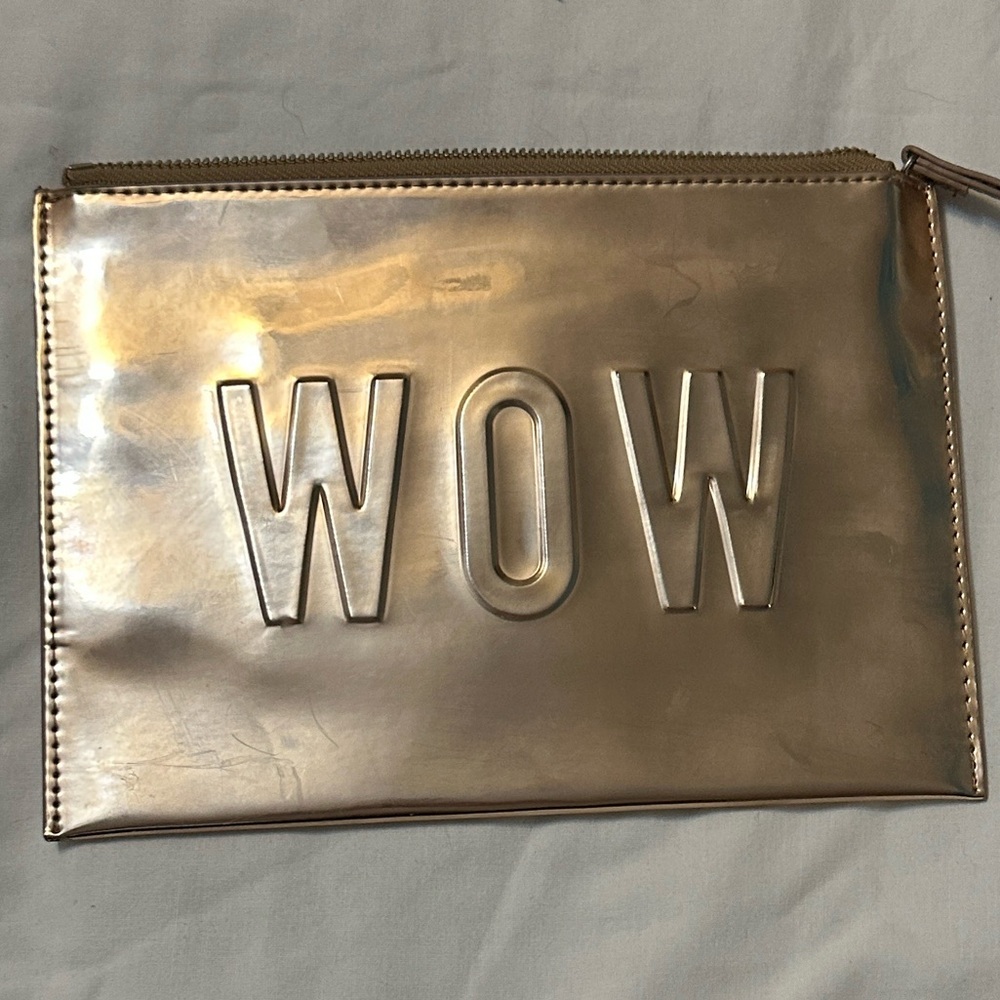 Stella & Dot Gold WOW Clutch